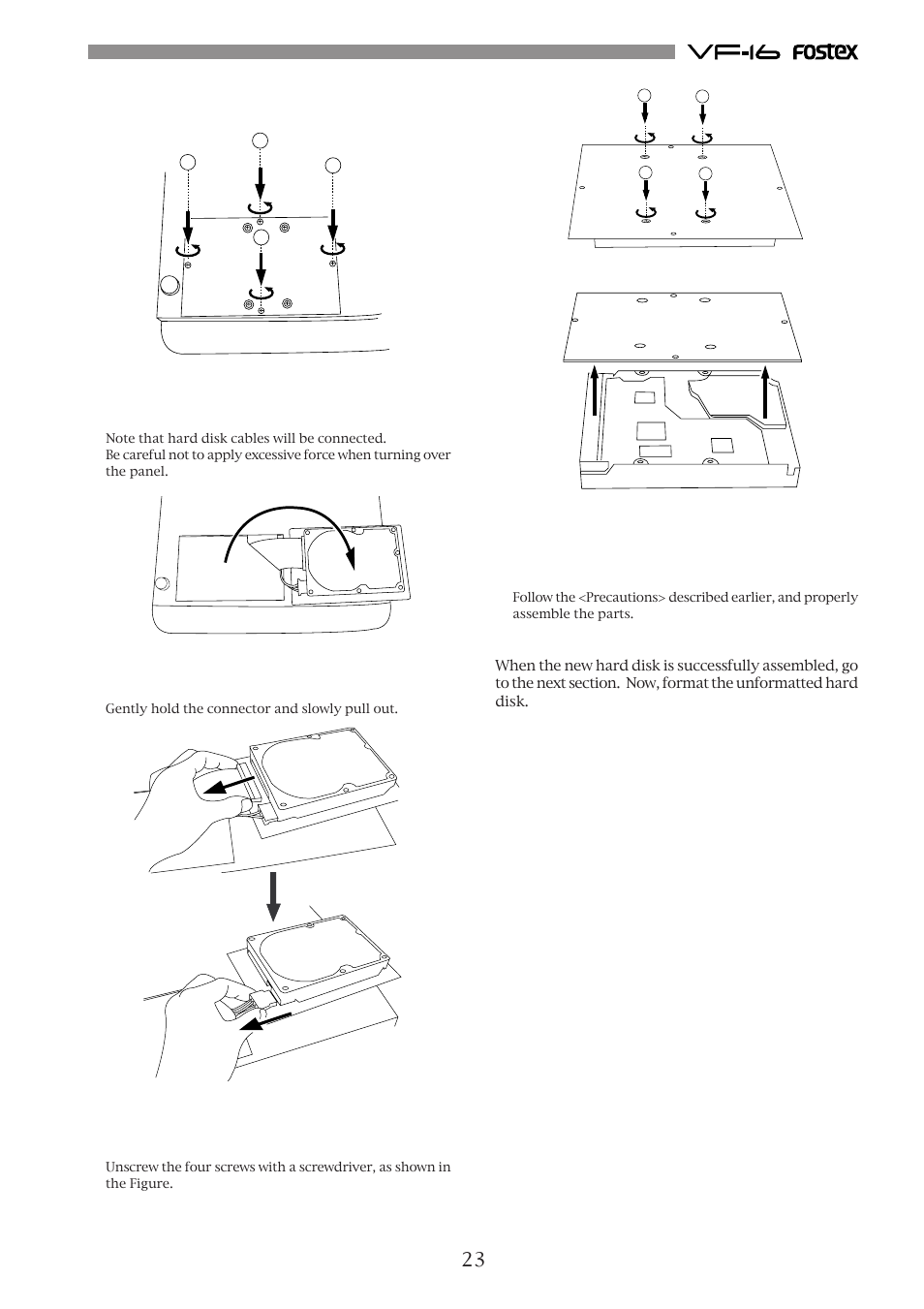 Fostex VF-16 User Manual | Page 23 / 122