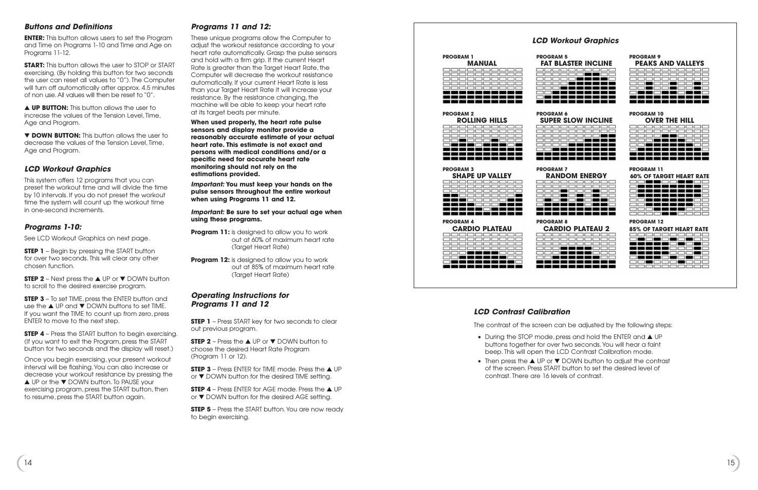 Fitness Quest 6.5r User Manual | Page 15 / 15