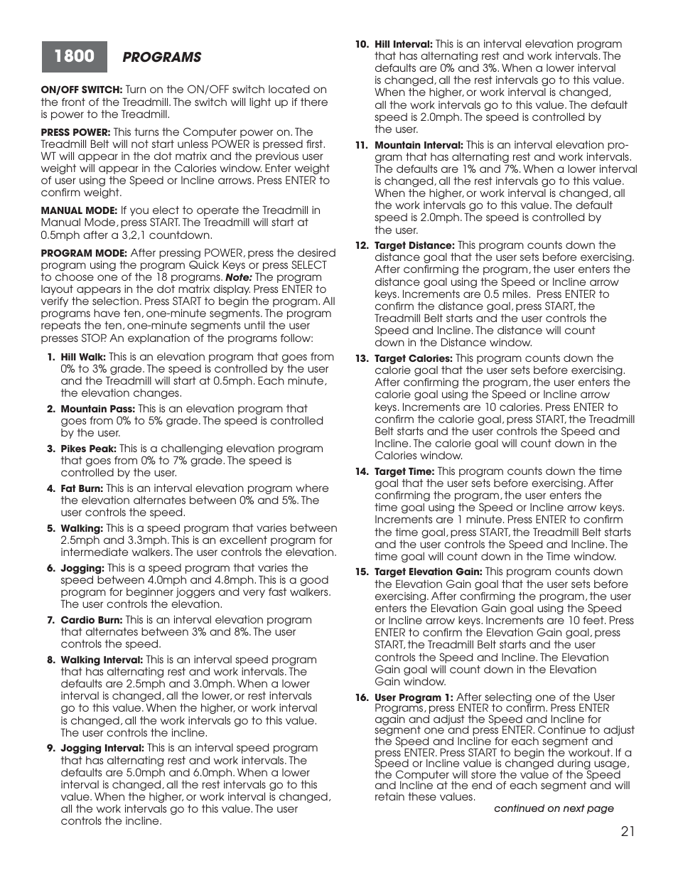 Fitness Quest 1600 User Manual | Page 27 / 35