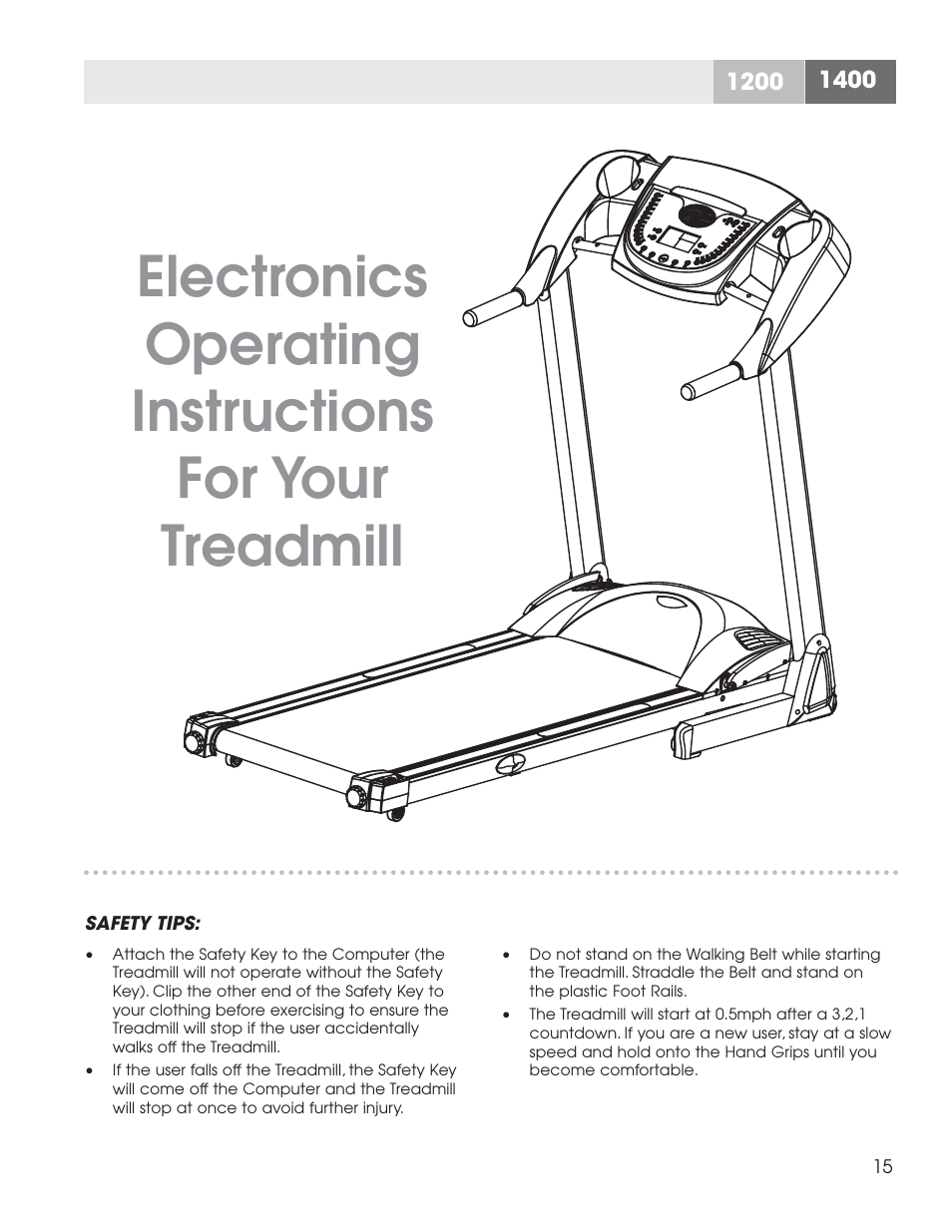 Fitness Quest 1400 User Manual | Page 16 / 35