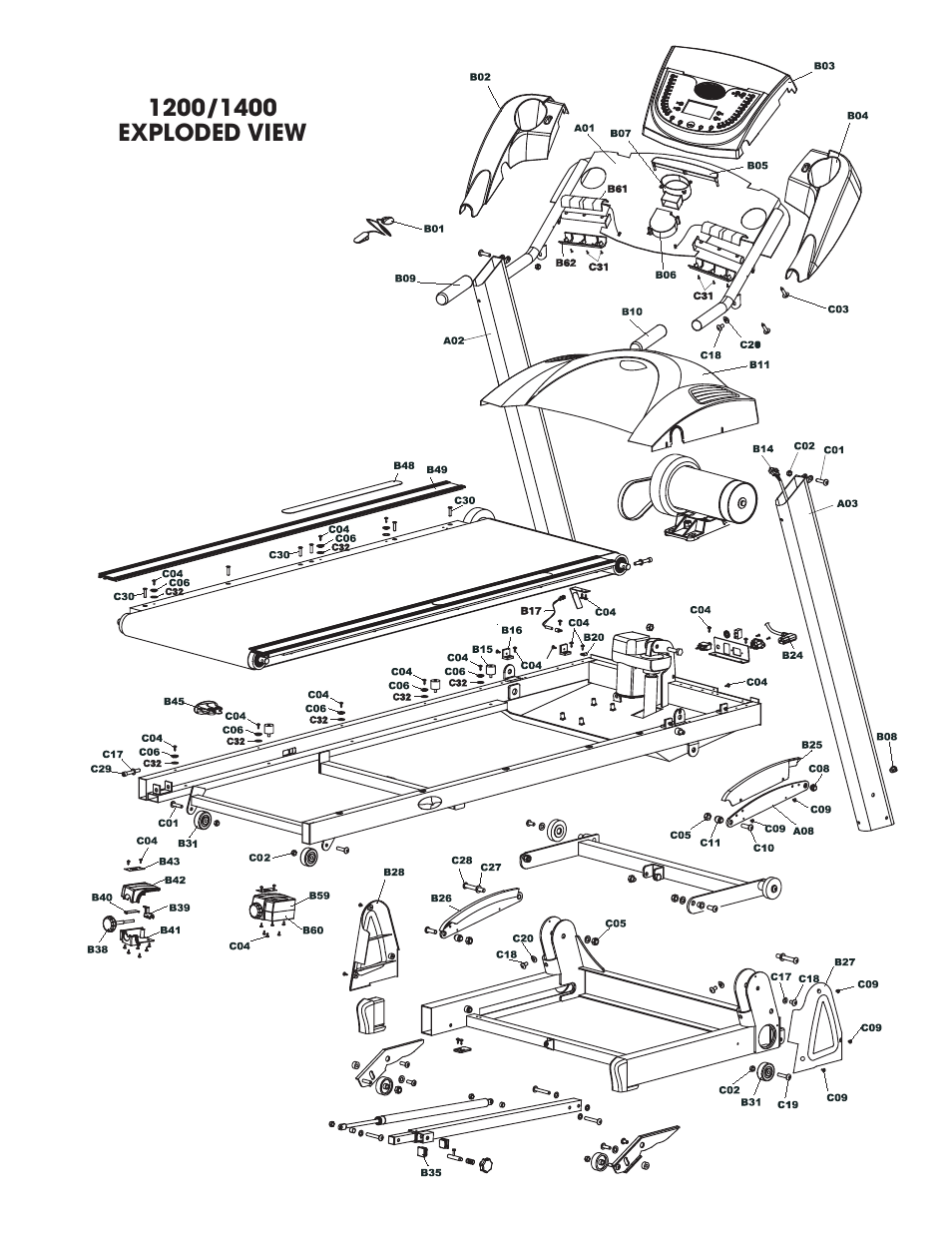 Fitness Quest 1400 User Manual | Page 34 / 35