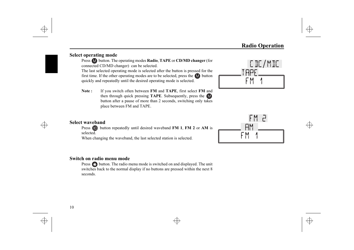 Ferrari stereo User Manual | Page 10 / 29