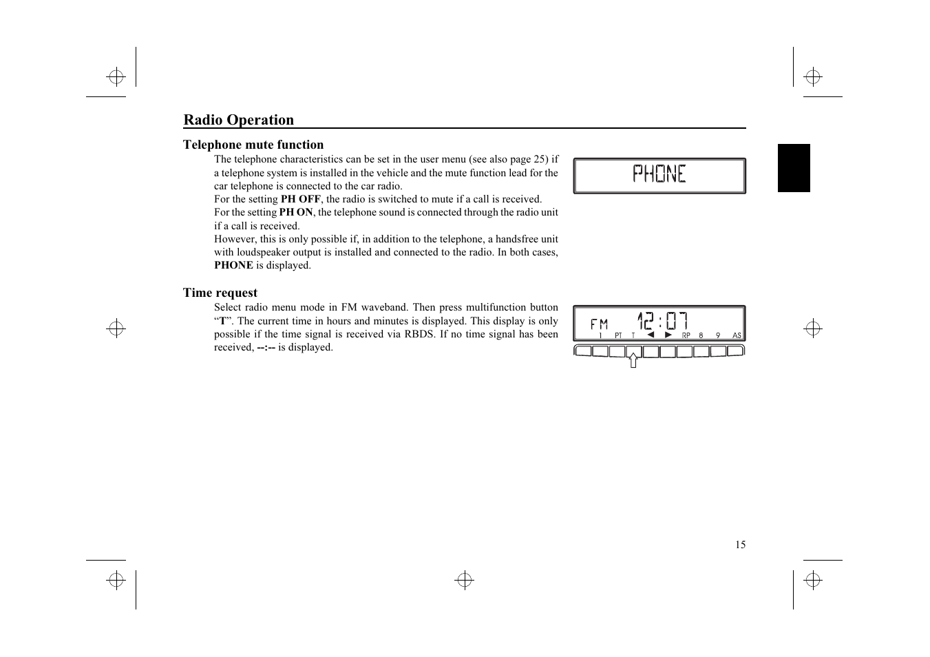 Ferrari stereo User Manual | Page 15 / 29