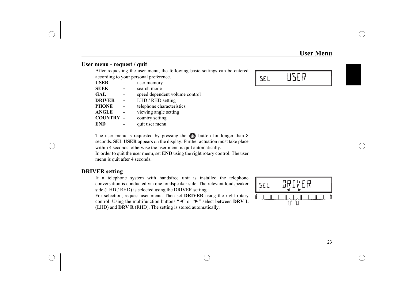 Ferrari stereo User Manual | Page 23 / 29