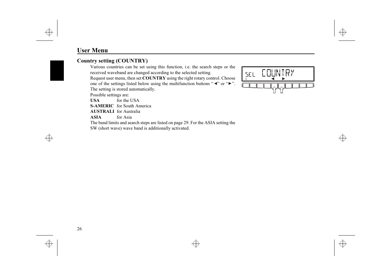 Ferrari stereo User Manual | Page 26 / 29
