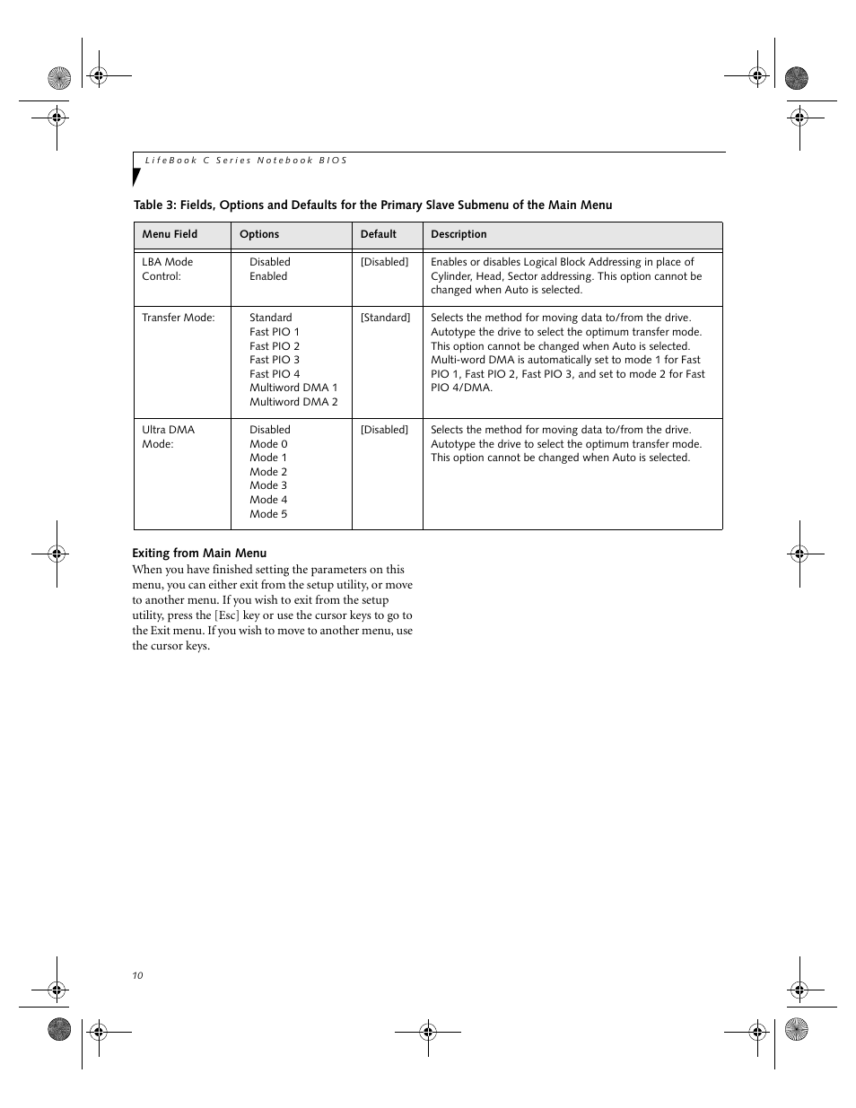 Fujitsu Siemens Computers LifeBook C2111 User Manual | Page 10 / 30