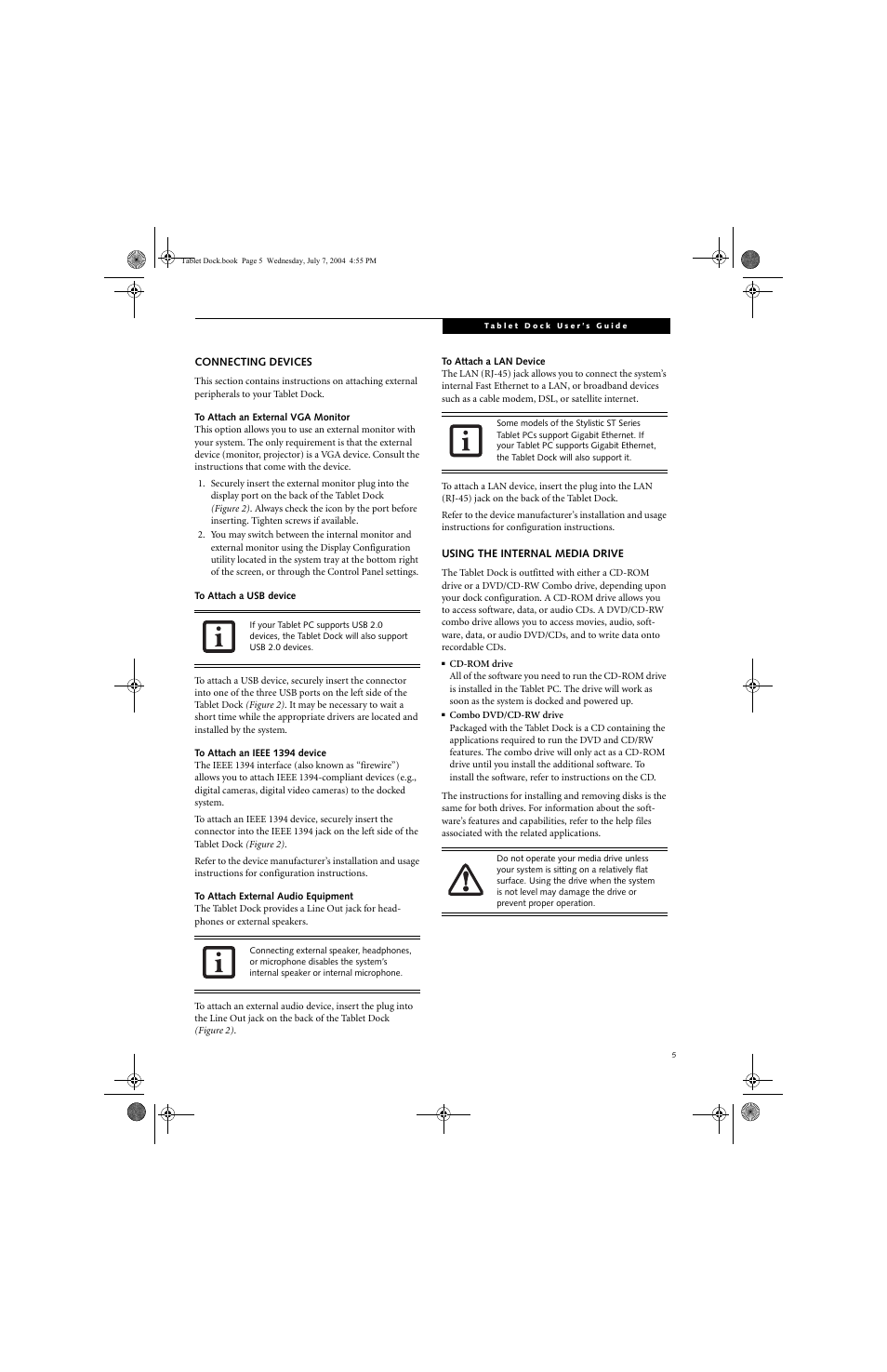 Fujitsu Siemens Computers ST Series Tablet PC Stylistic 5011D User Manual | Page 7 / 10