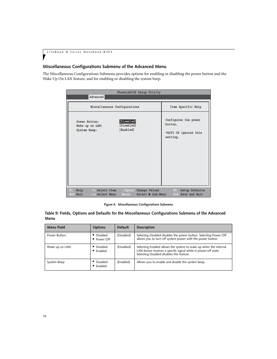 Fujitsu Siemens Computers N3010 User Manual | Page 16 / 25