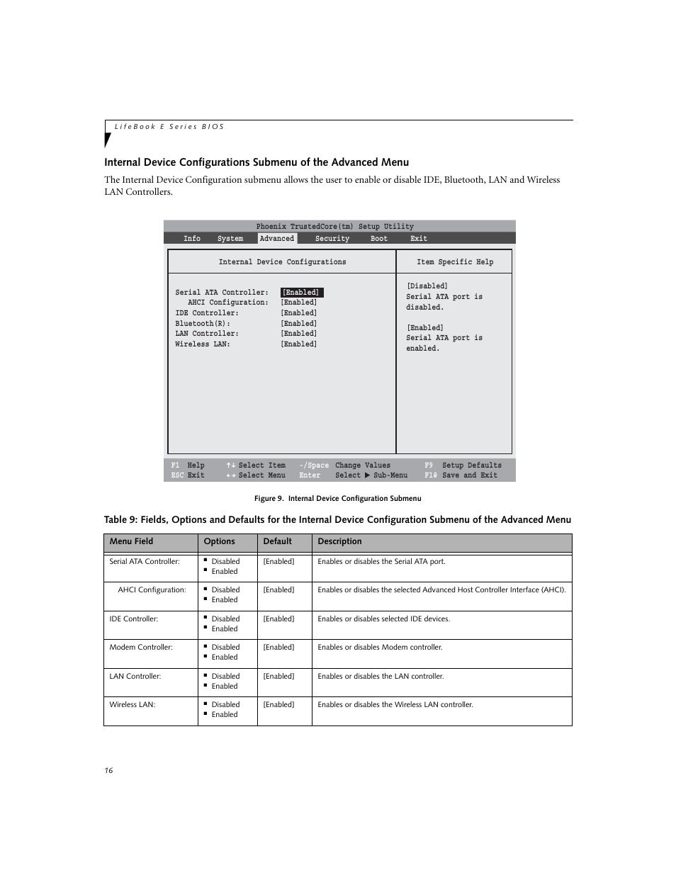 Fujitsu Siemens Computers LifeBook E8310 User Manual | Page 16 / 29