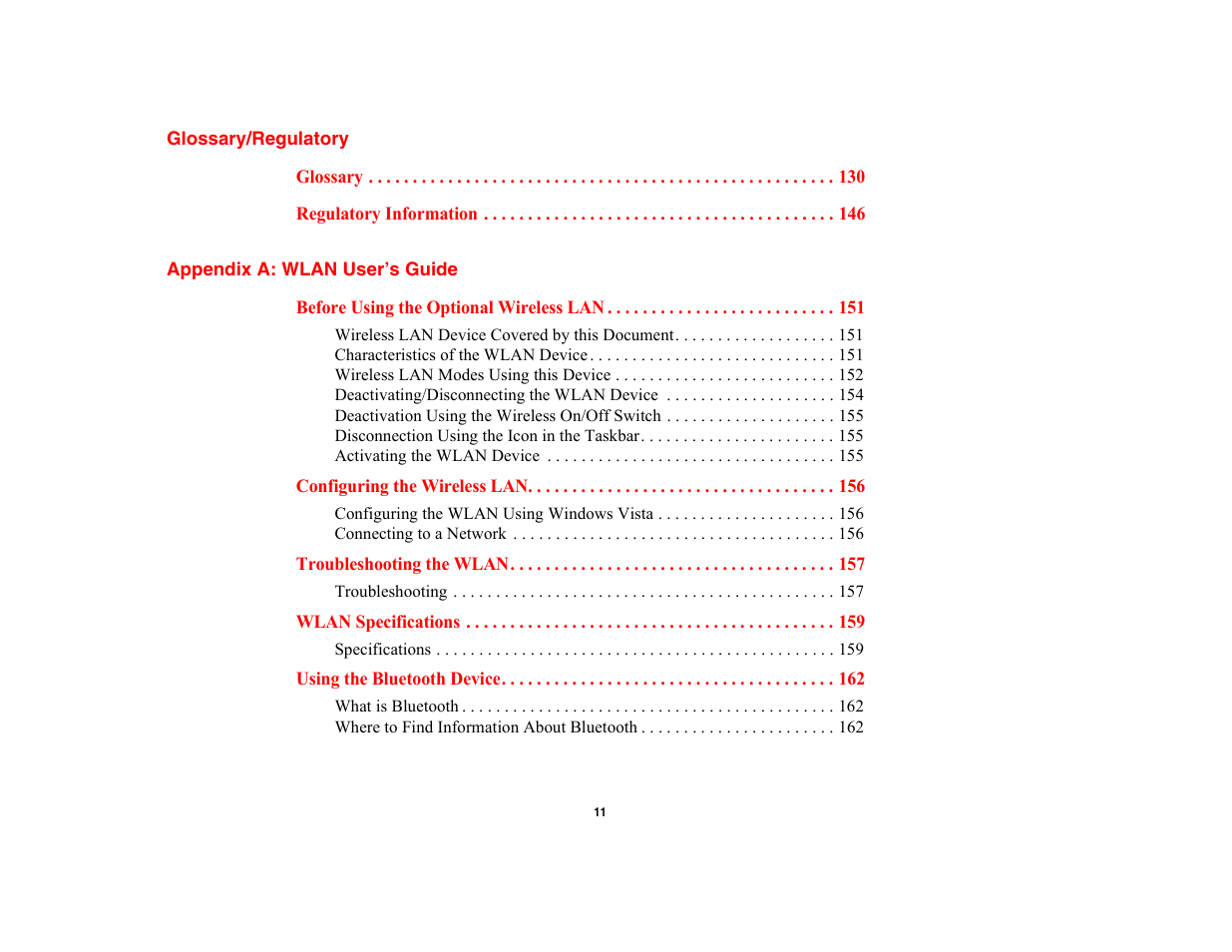 Fujitsu Siemens Computers LifeBook A6210 User Manual | Page 11 / 184