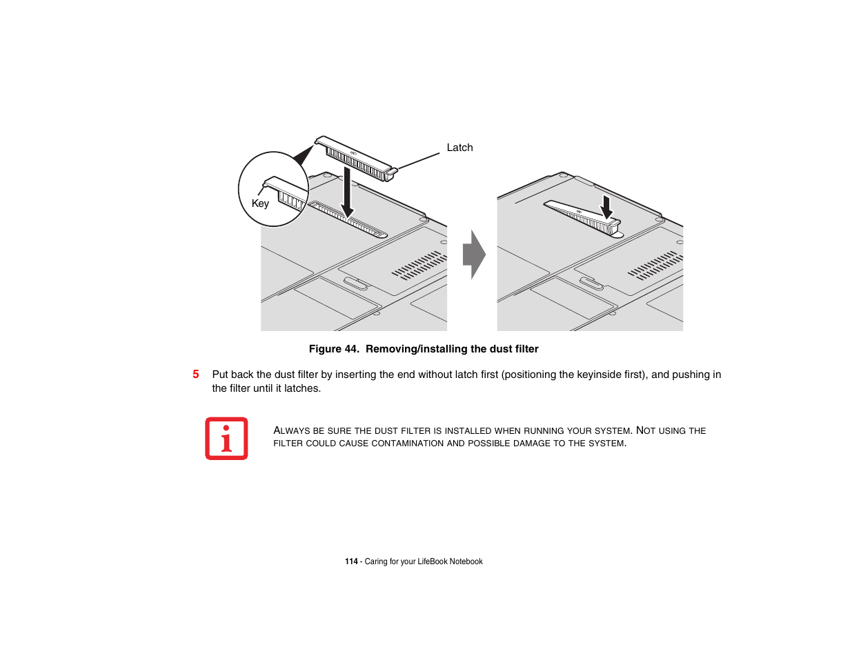 Fujitsu Siemens Computers LifeBook A6210 User Manual | Page 114 / 184