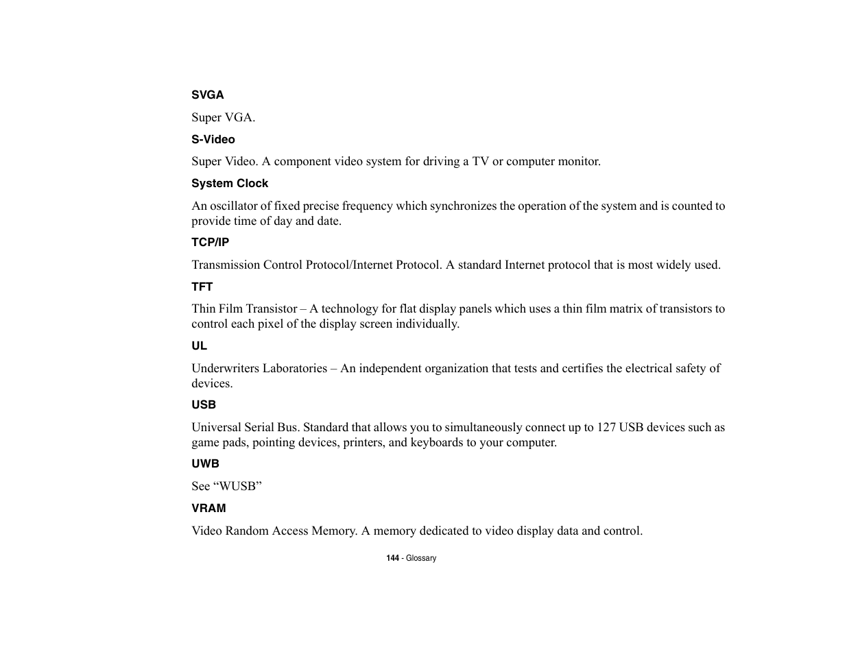 Fujitsu Siemens Computers LifeBook A6210 User Manual | Page 144 / 184