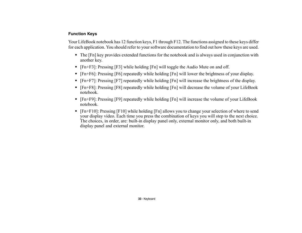 Fujitsu Siemens Computers LifeBook A6210 User Manual | Page 33 / 184