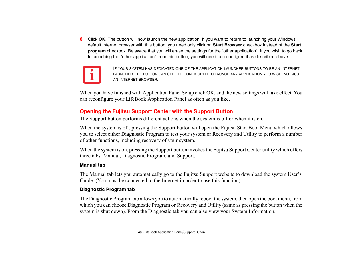 Fujitsu Siemens Computers LifeBook A6210 User Manual | Page 43 / 184