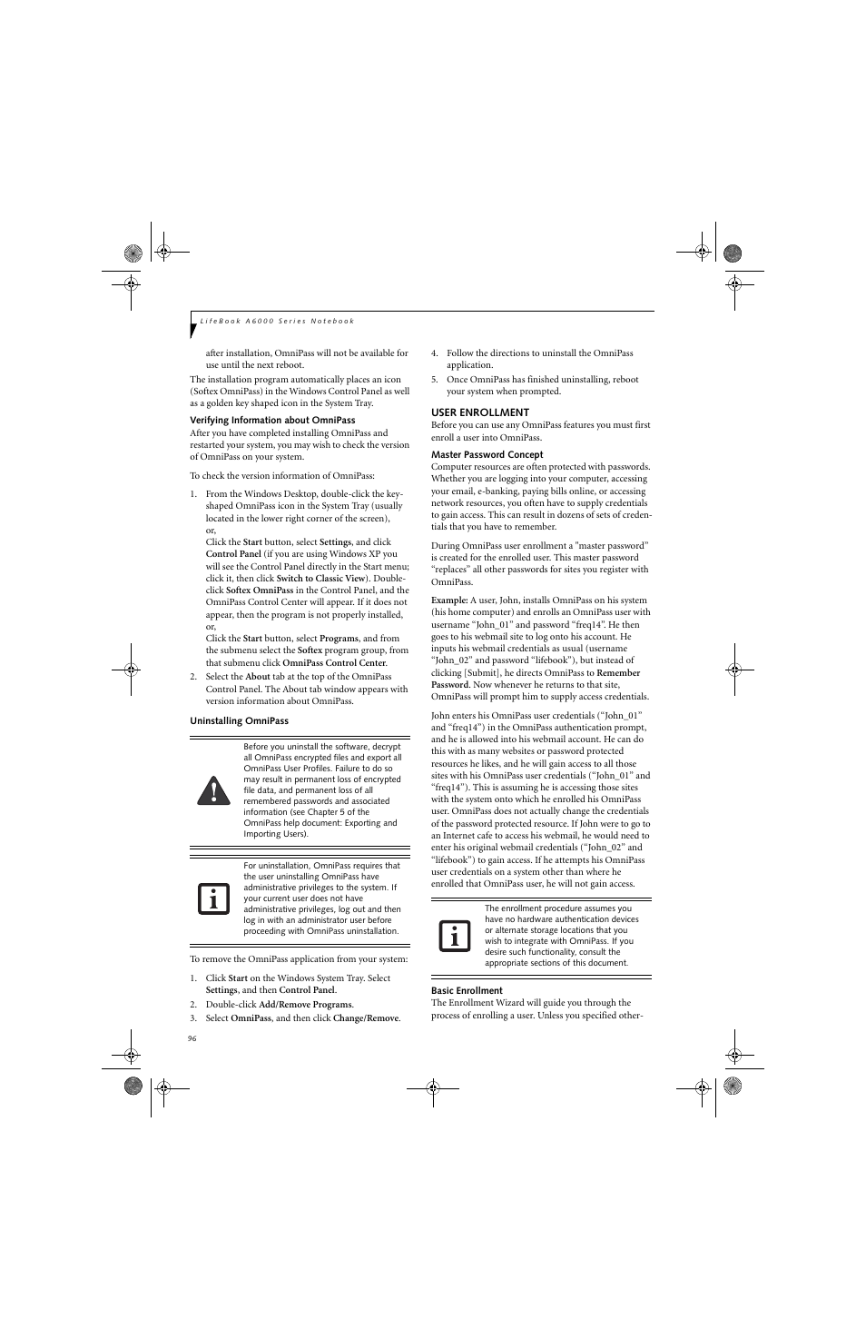 Fujitsu Siemens Computers LifeBook A6025 User Manual | Page 106 / 120