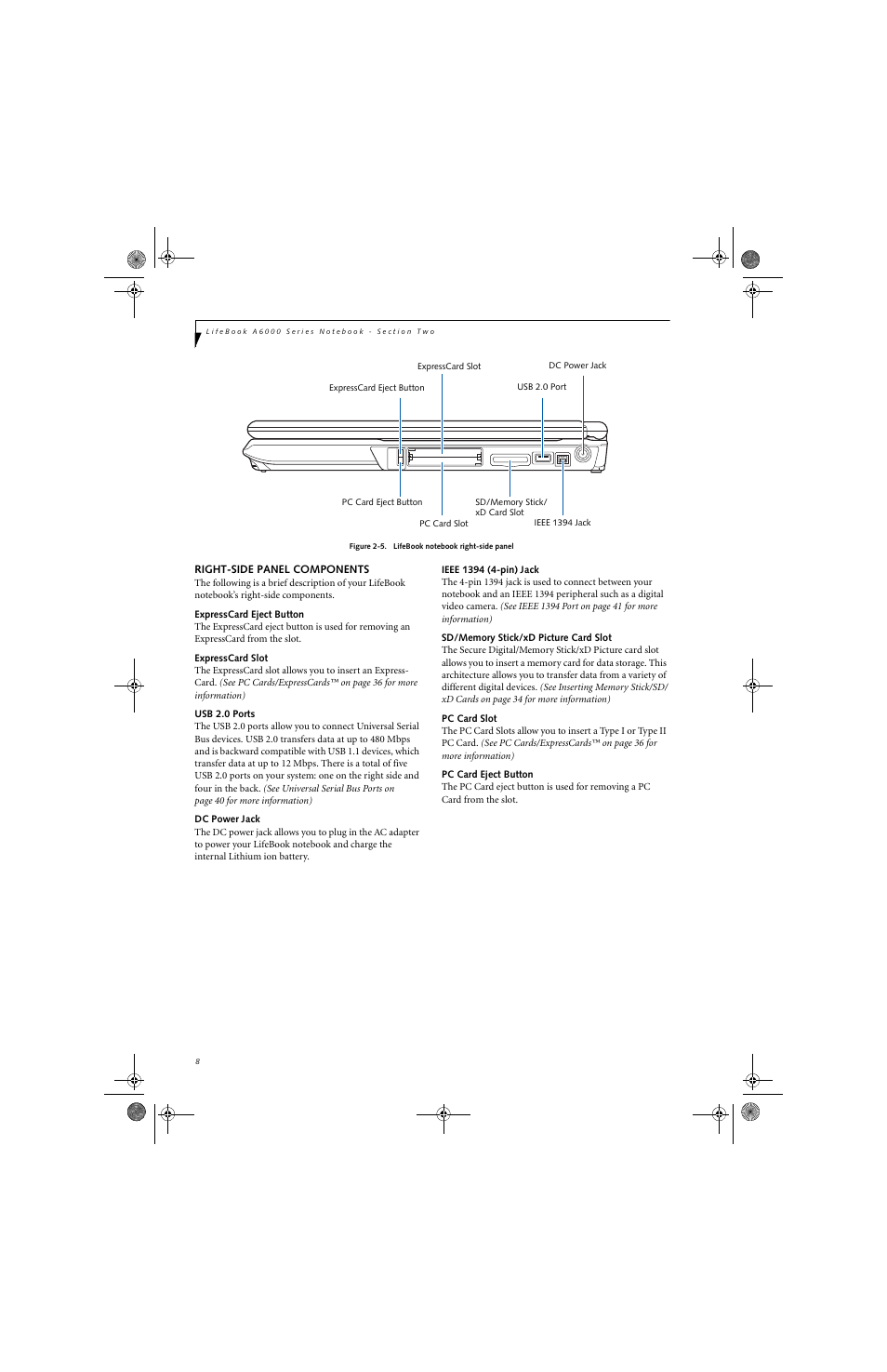 Fujitsu Siemens Computers LifeBook A6025 User Manual | Page 18 / 120