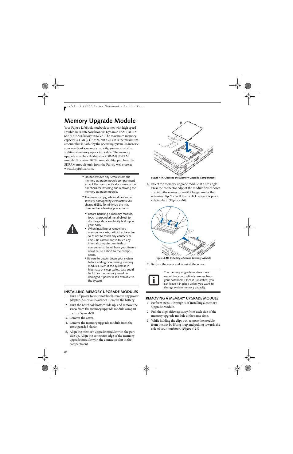 Fujitsu Siemens Computers LifeBook A6025 User Manual | Page 48 / 120