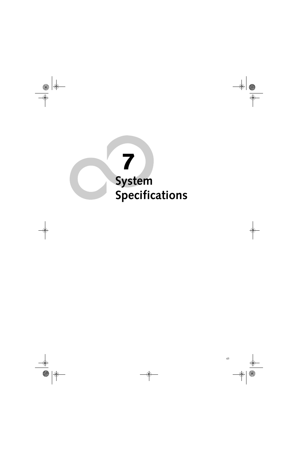 System specifications | Fujitsu Siemens Computers LifeBook A6025 User Manual | Page 75 / 120