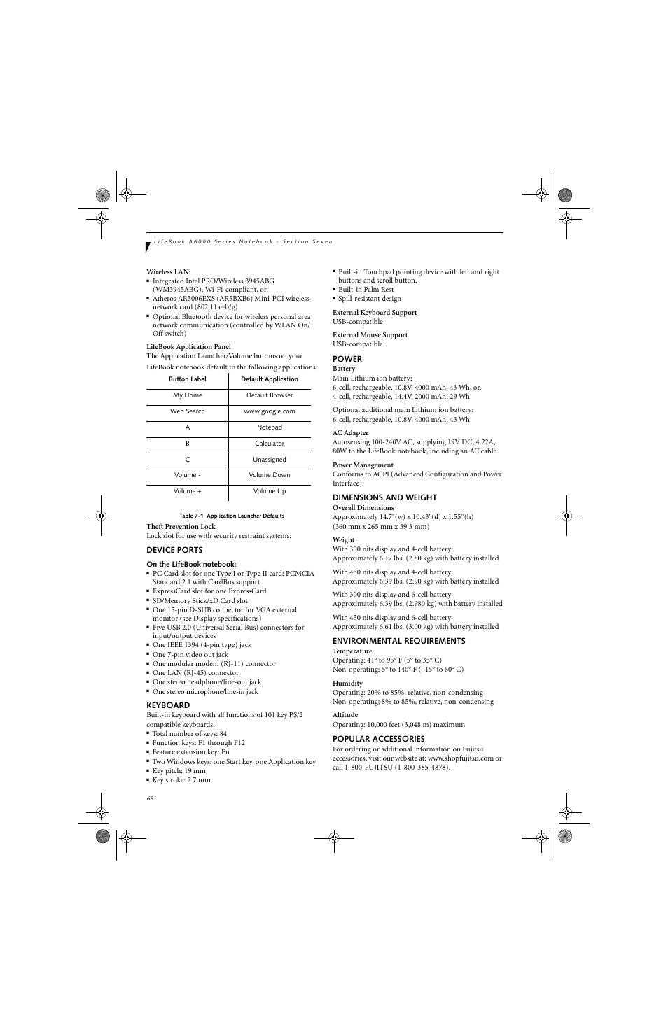 Fujitsu Siemens Computers LifeBook A6025 User Manual | Page 78 / 120