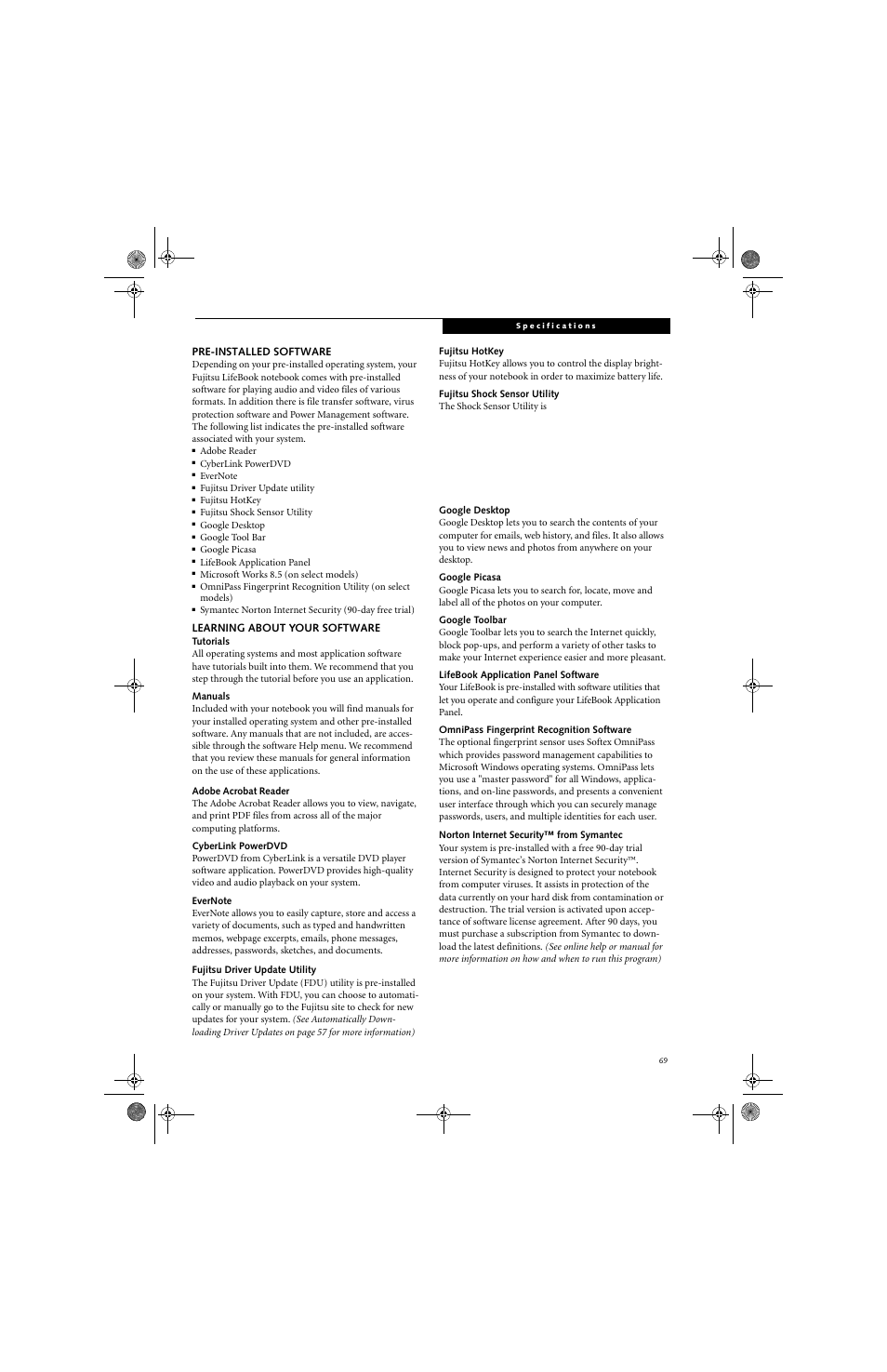 Fujitsu Siemens Computers LifeBook A6025 User Manual | Page 79 / 120