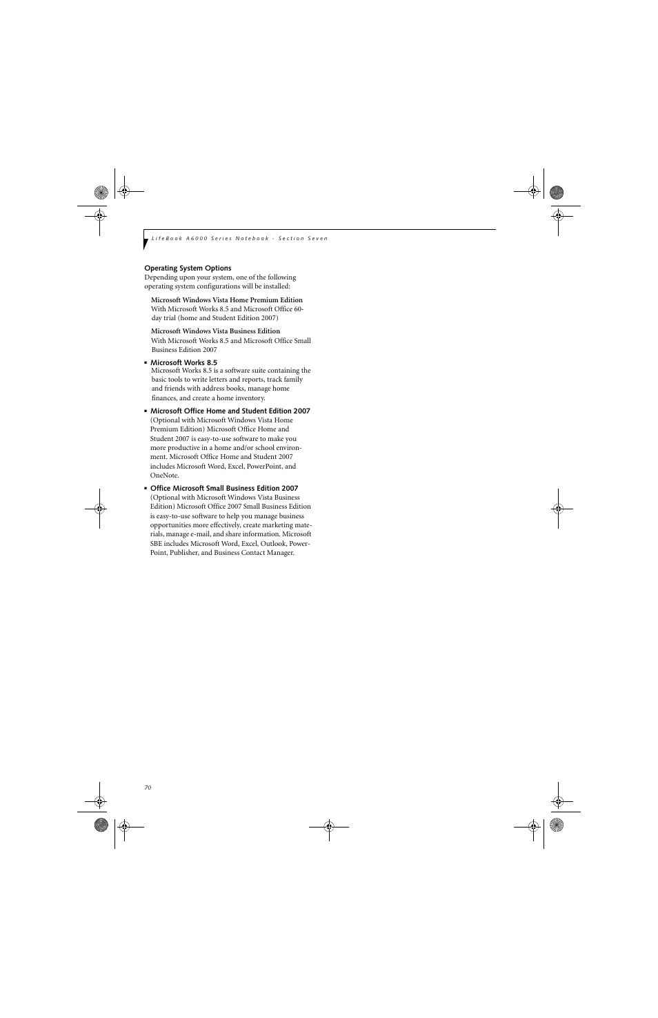 Fujitsu Siemens Computers LifeBook A6025 User Manual | Page 80 / 120