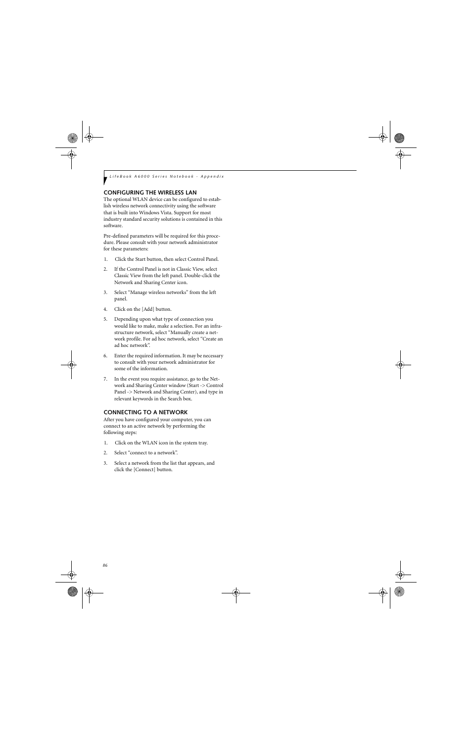 Fujitsu Siemens Computers LifeBook A6025 User Manual | Page 96 / 120