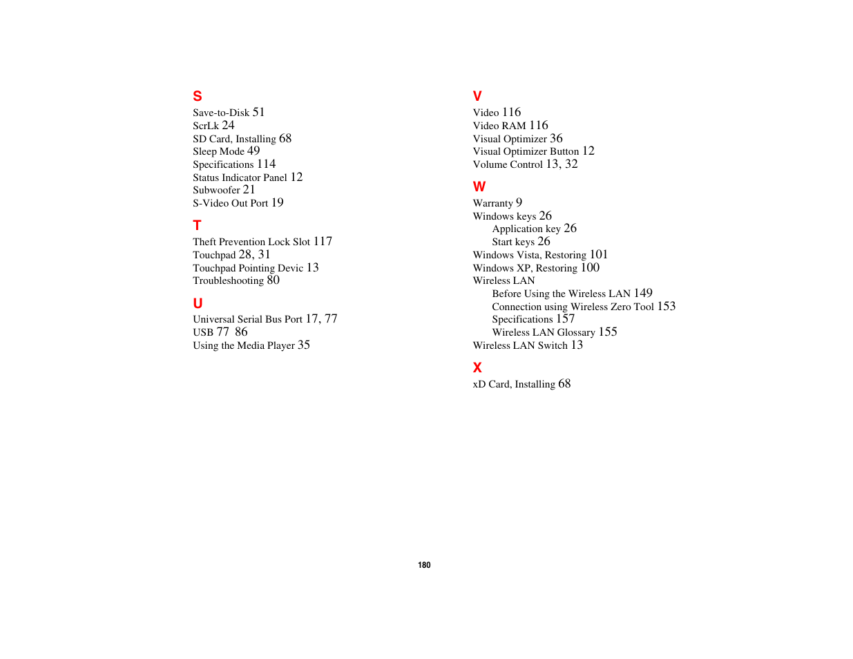 Fujitsu Siemens Computers N6470 User Manual | Page 185 / 185