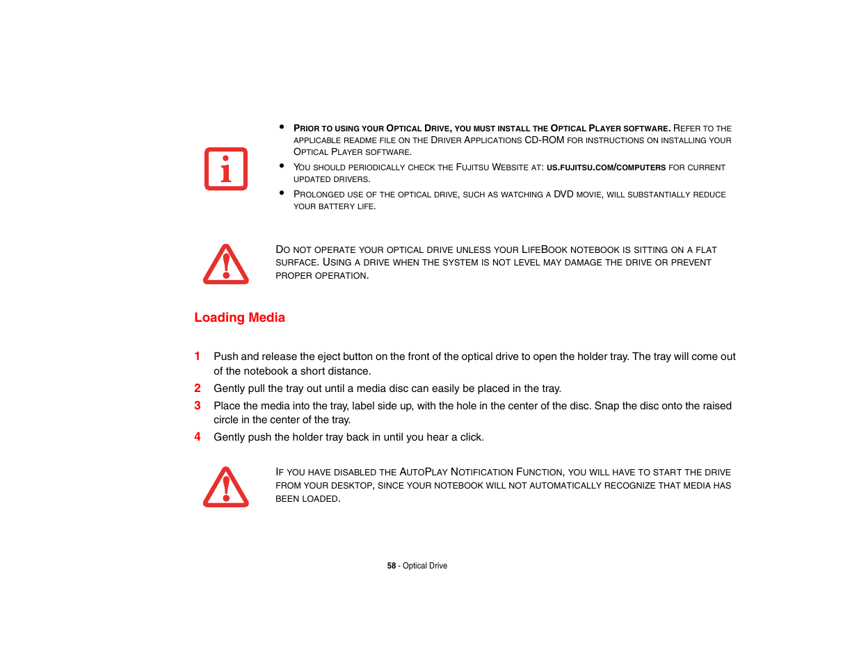 Loading media, Figure 24) | Fujitsu Siemens Computers N6470 User Manual | Page 63 / 185