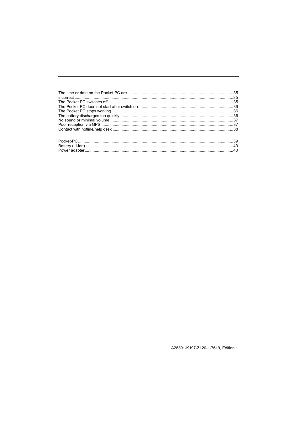Fujitsu Siemens Computers Pocket LOOX N100 Series User Manual | Page 8 / 51