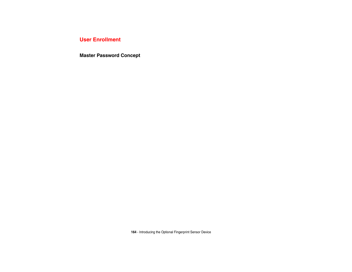 User enrollment | Fujitsu Siemens Computers Fujitsu LifeBook B6230 notebook User Manual | Page 169 / 186