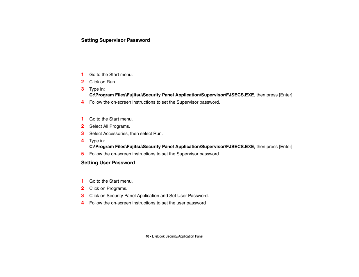 Fujitsu Siemens Computers Fujitsu LifeBook B6230 notebook User Manual | Page 45 / 186