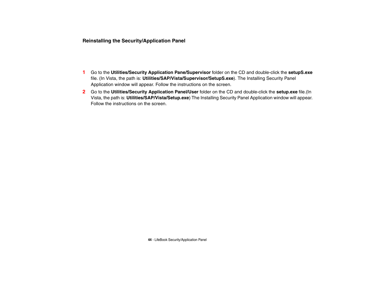 Fujitsu Siemens Computers Fujitsu LifeBook B6230 notebook User Manual | Page 49 / 186