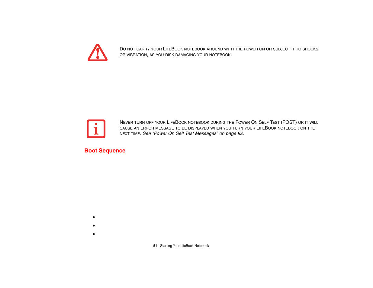 Boot sequence | Fujitsu Siemens Computers Fujitsu LifeBook B6230 notebook User Manual | Page 56 / 186