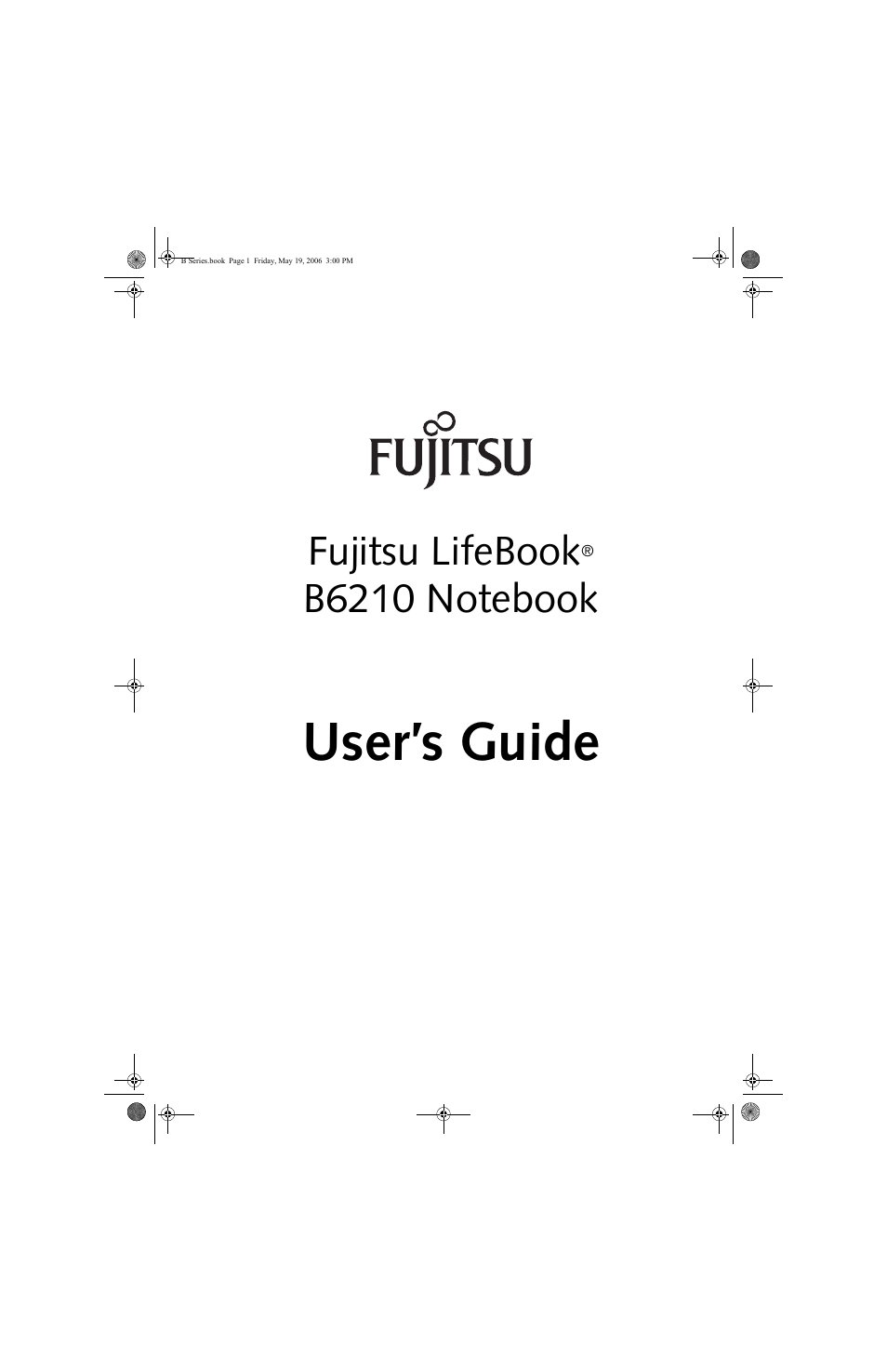 Fujitsu Siemens Computers LifeBook B6210 User Manual | 128 pages