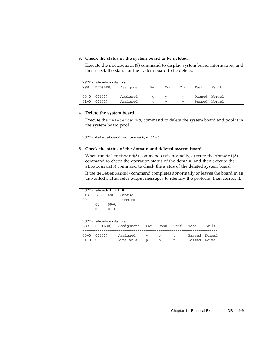 Fujitsu Siemens Computers SPARC Enterprise M8000 User Manual | Page 99 / 162