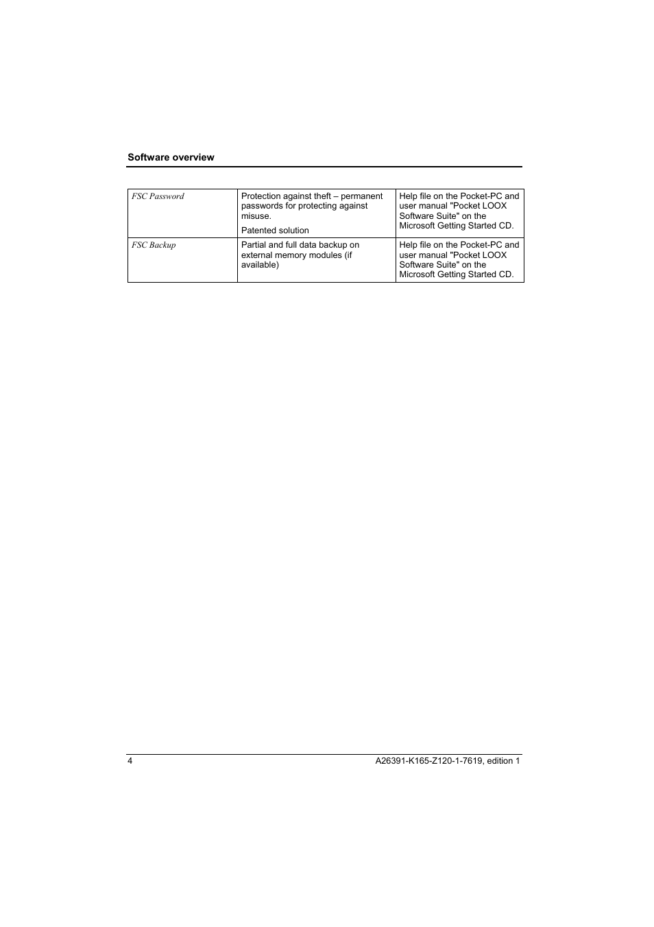 Fujitsu Siemens Computers LOOX N User Manual | Page 12 / 56