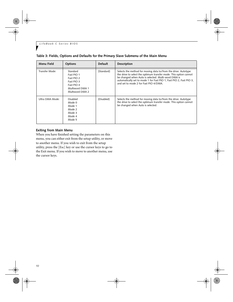 Fujitsu Siemens Computers LifeBook C2110 User Manual | Page 10 / 31