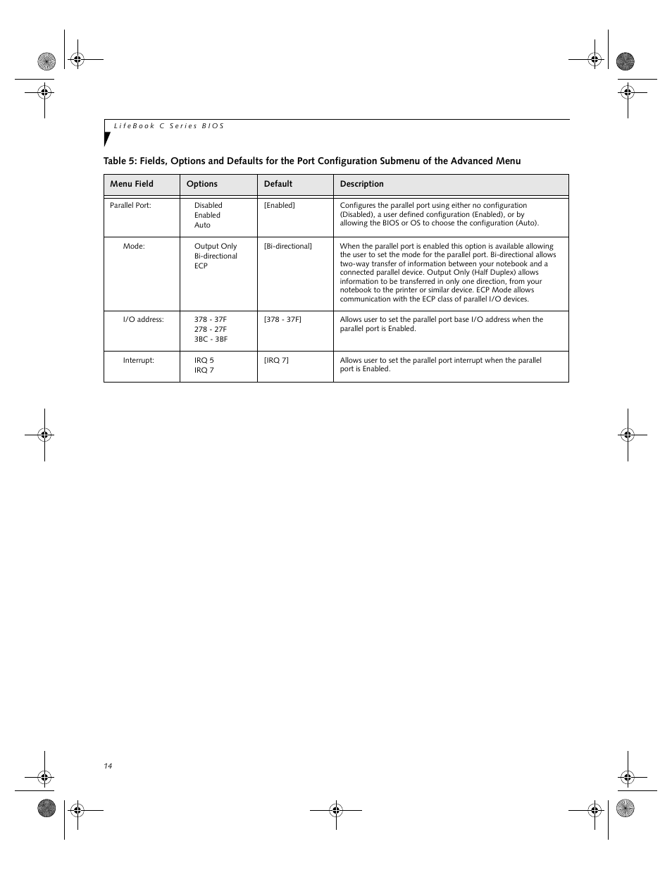 Fujitsu Siemens Computers LifeBook C2110 User Manual | Page 14 / 31