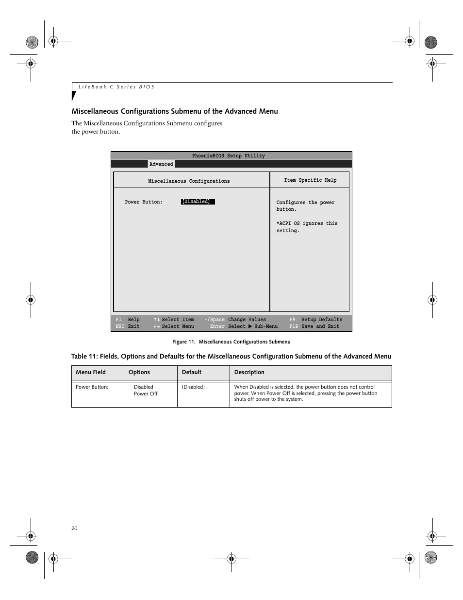 Fujitsu Siemens Computers LifeBook C2110 User Manual | Page 20 / 31