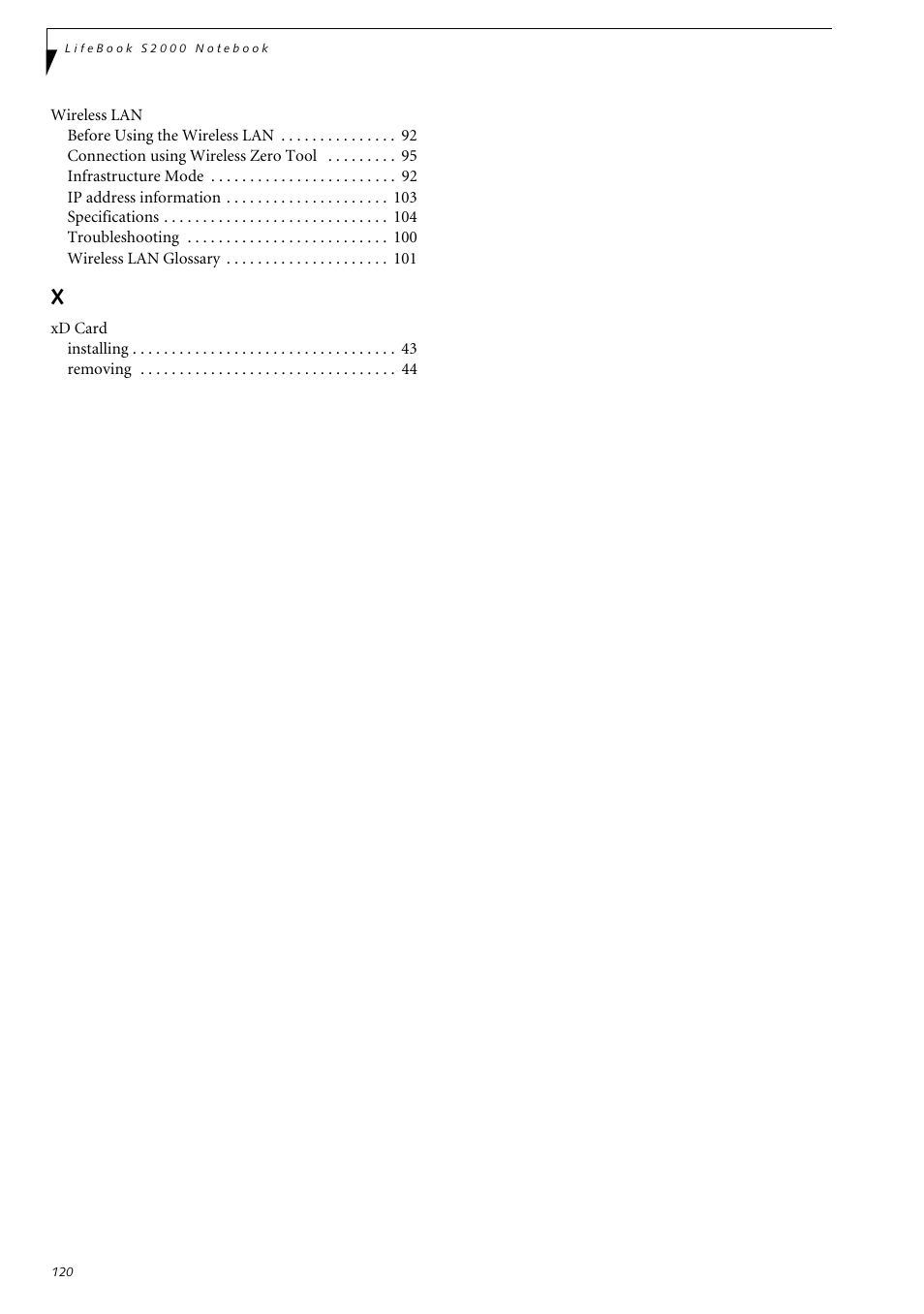 Fujitsu Siemens Computers LifeBook S2210 User Manual | Page 131 / 132