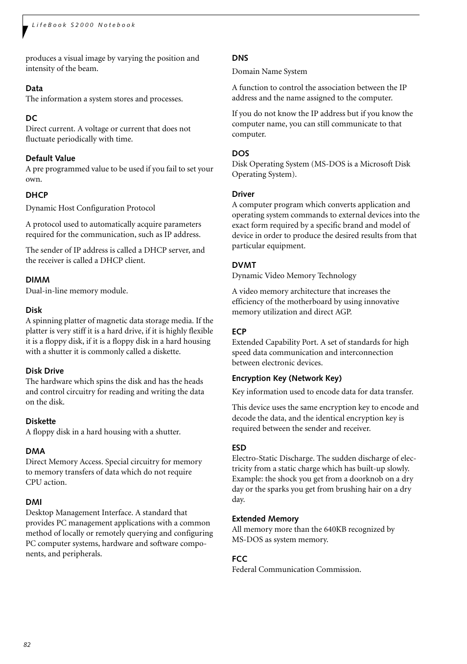 Fujitsu Siemens Computers LifeBook S2210 User Manual | Page 93 / 132