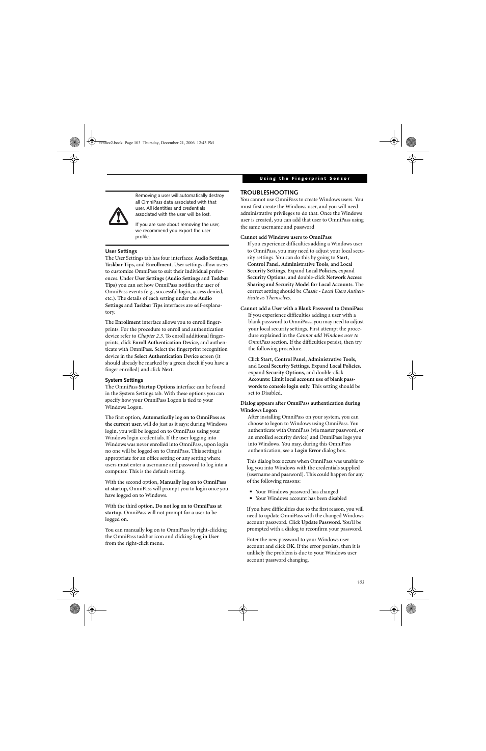 Fujitsu Siemens Computers LifeBook A6020 User Manual | Page 113 / 120