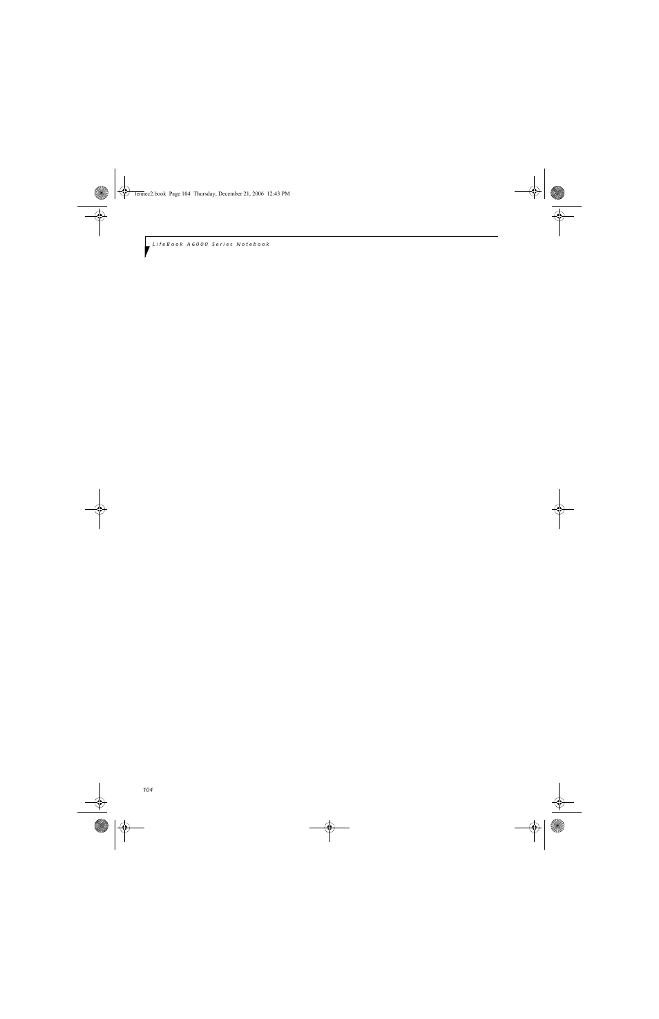 Fujitsu Siemens Computers LifeBook A6020 User Manual | Page 114 / 120