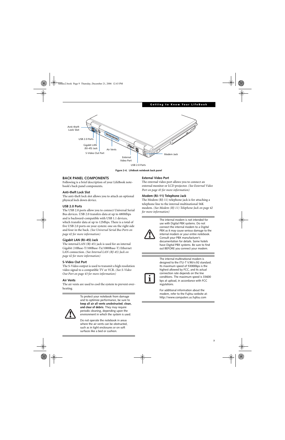 Fujitsu Siemens Computers LifeBook A6020 User Manual | Page 19 / 120