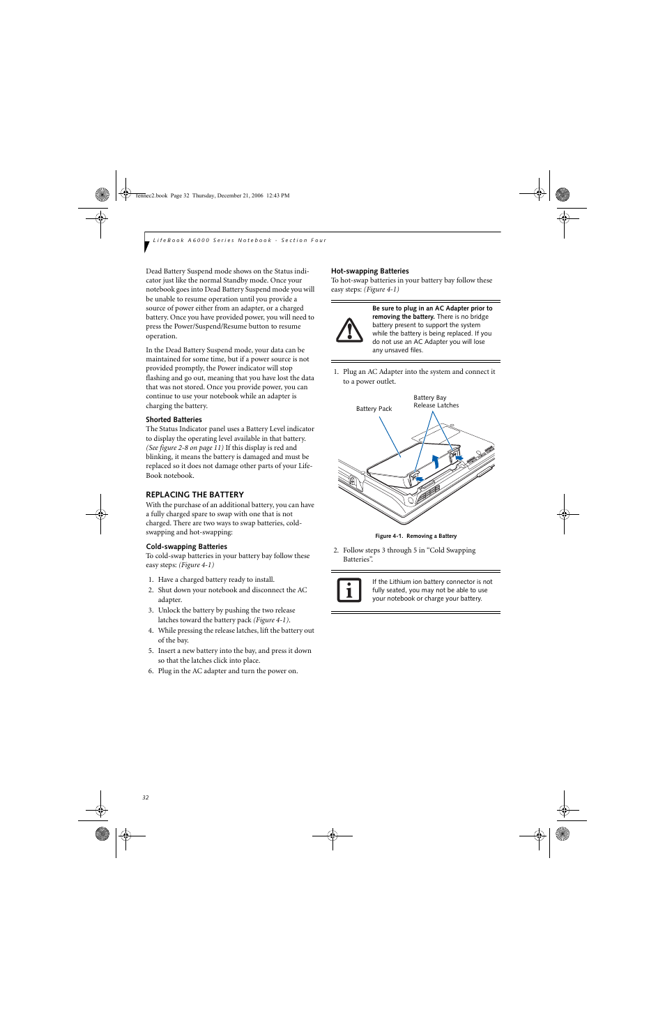 Fujitsu Siemens Computers LifeBook A6020 User Manual | Page 42 / 120