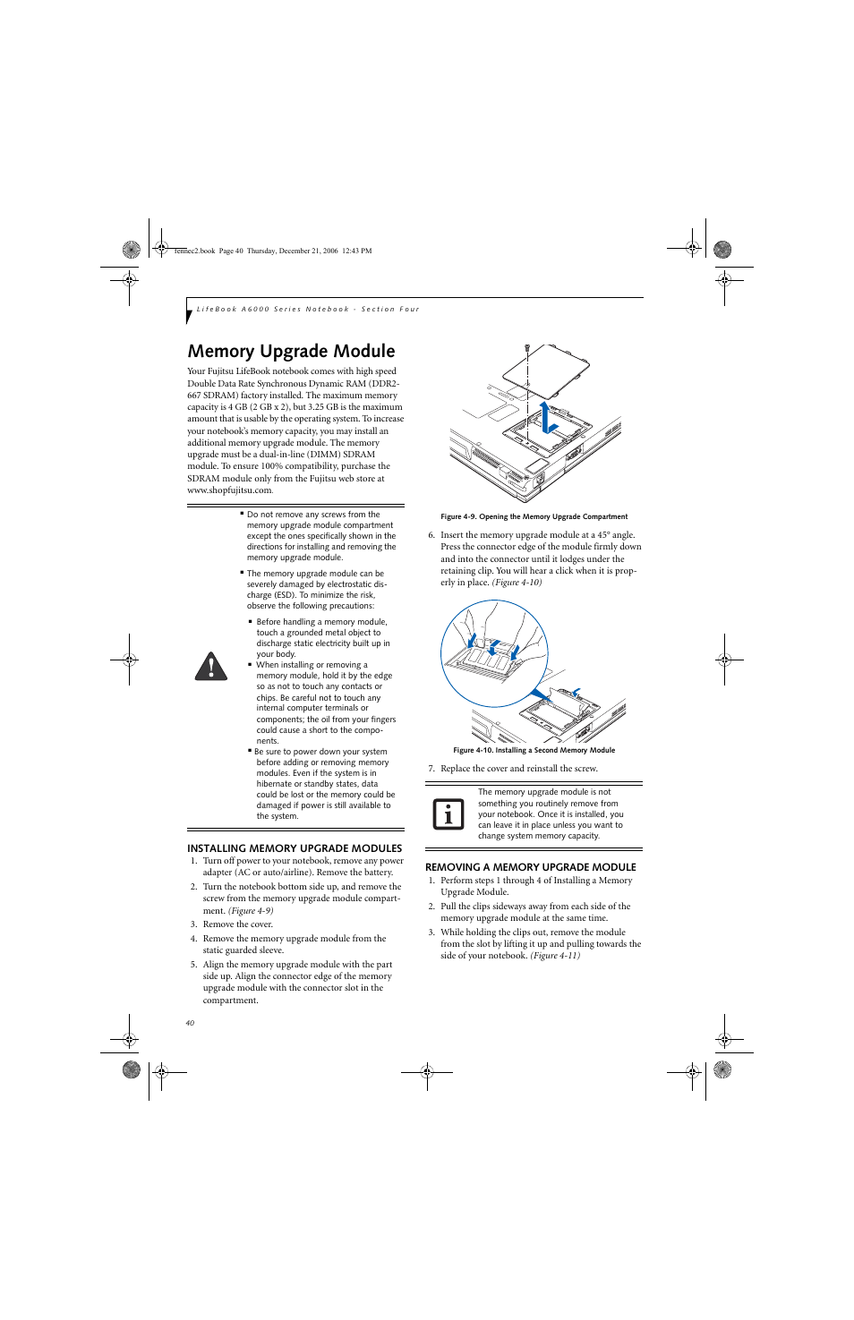 Fujitsu Siemens Computers LifeBook A6020 User Manual | Page 50 / 120