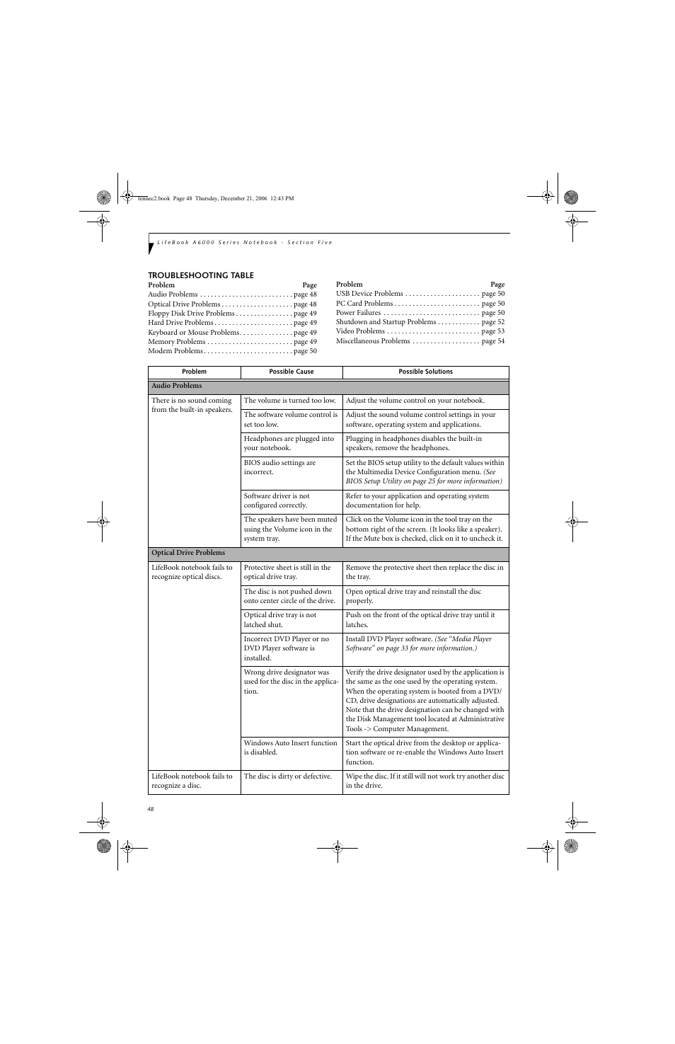 Fujitsu Siemens Computers LifeBook A6020 User Manual | Page 58 / 120