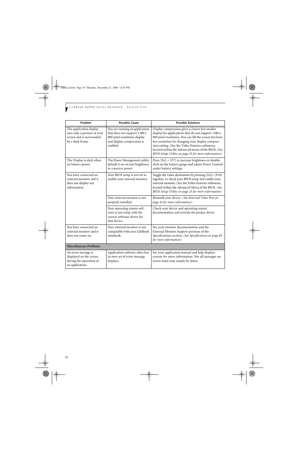 Fujitsu Siemens Computers LifeBook A6020 User Manual | Page 64 / 120