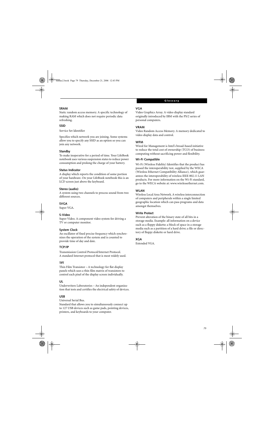 Fujitsu Siemens Computers LifeBook A6020 User Manual | Page 89 / 120