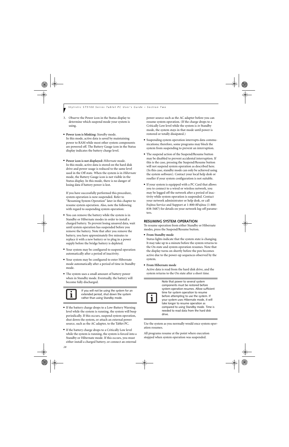 Fujitsu Siemens Computers Stylistic ST5112 User Manual | Page 36 / 96